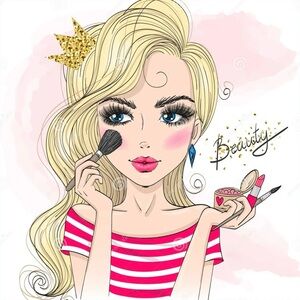 We love playing in makeup!